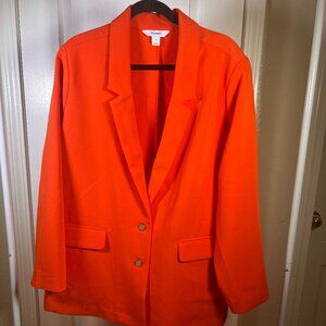 Old Navy Taylor Relaxed Suit Blazer in Warm Sunset (orange) - New With Tags